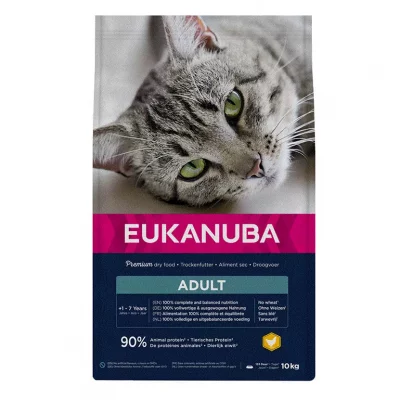 Euk Cat Adult 1+, 10kg.