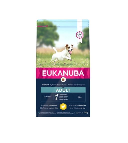 EUK Adult, Small Breed, 3kg.