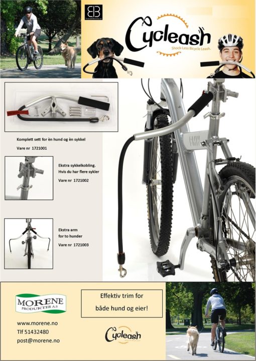 Cycleash Komplett Med Sykkelfeste Og Arm