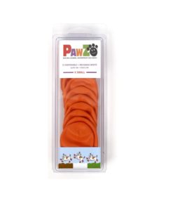 PAWS Ballongsokk, Gummi, XS, 5,1cm. Orange