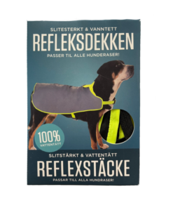REFLEKSDEKKEN, Tass, 100% refleks, str. 56cm.