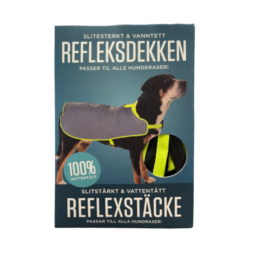 REFLEKSDEKKEN, Tass, 100% refleks, str. 44cm.