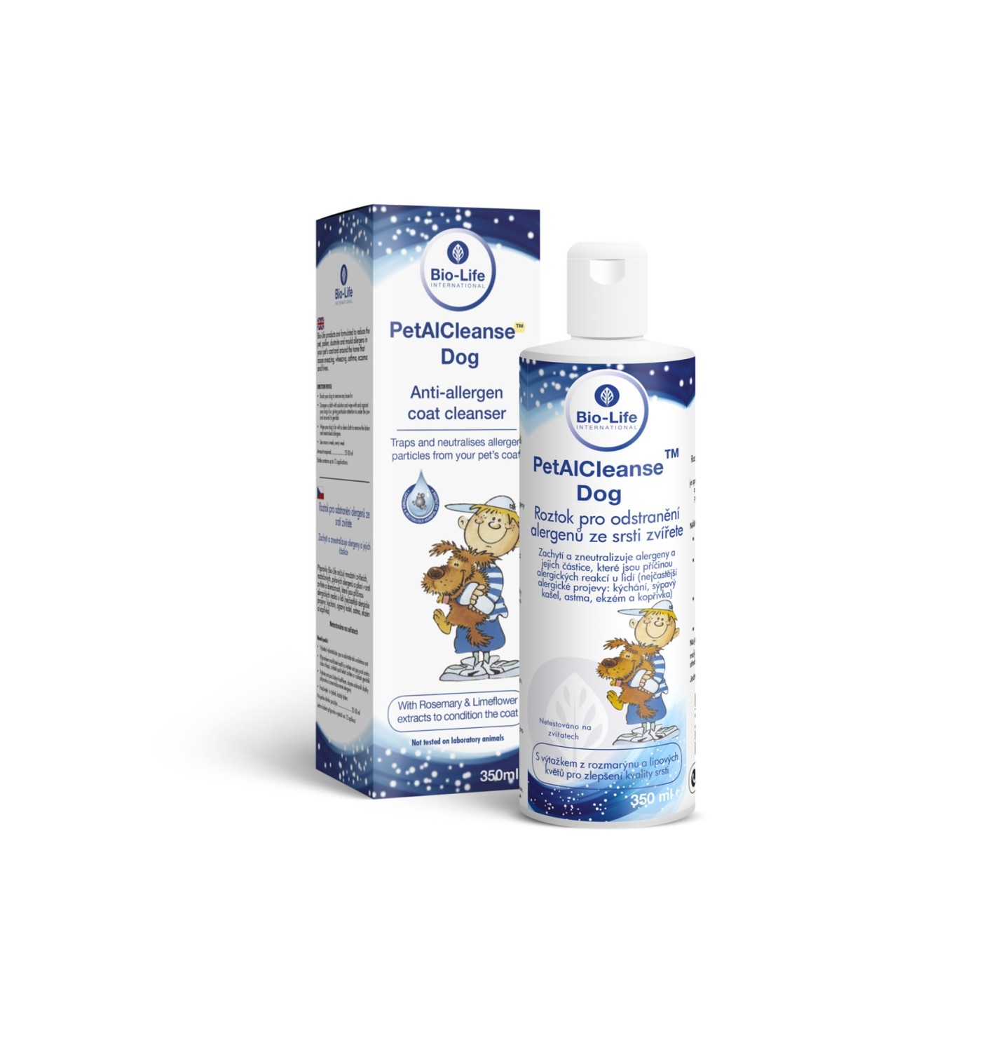 BIO-LIFE Petal Cleanse, Hund 350ml.