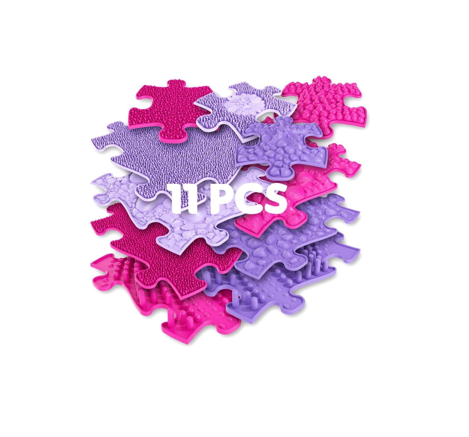 ORTOPEDISK GULV Muffik, Basic, Pink, 28,4x28,4cm.x11stk.