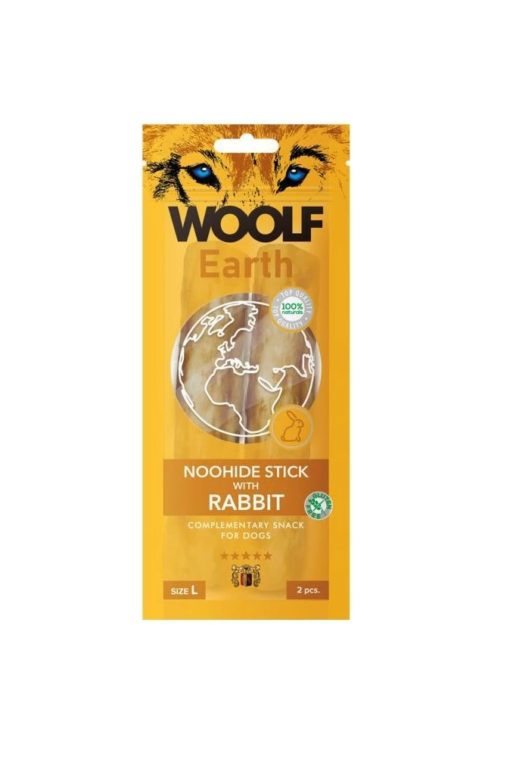 WOOLF 'Noohide', Rabbit Sticks, 2stk. 13cm.