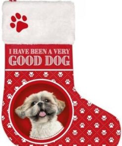 Julestrømpe Good Dog Rød