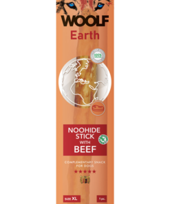 WOOLF 'Noohide' Beef Stick, 25cm.