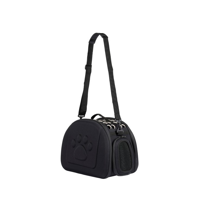 PET CARRIER Companion, 'EVA', Foldable, 43x26x32cm. Black