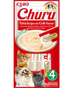 Churu Cat Tuna With Crab Flvour 4St