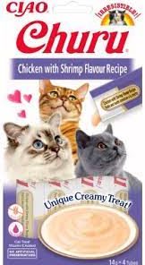 Churu Cat With Shrimp Flavour 4St
