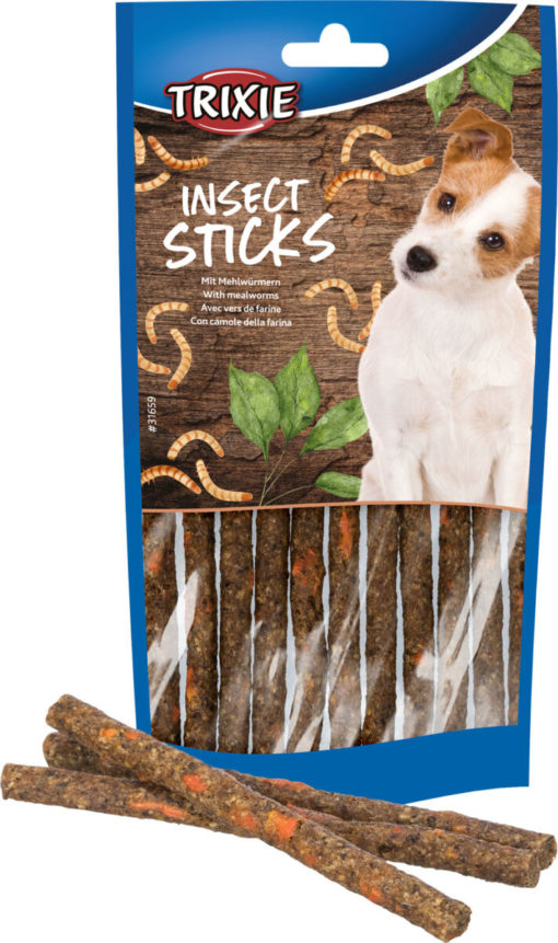 Insect Sticks With Mealworms, 80 G