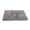 Dgs Dirty Dog Doormat Small 60X40Cm Silver Grå