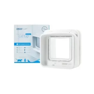 Sureflap Kattedør Dualscan Hvit