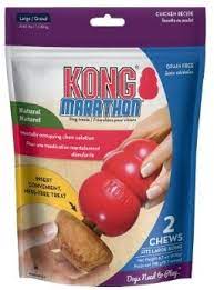 Kong Marathon 2-Pack Chicken Large