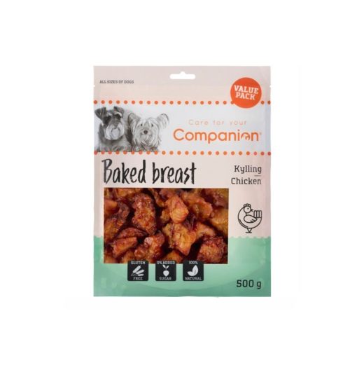 BAKED BREAST Companion, Chicken, 500g. Value Pack