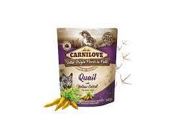 Carnilove Pouch Pate Quail With Yellow Carrot 300 G