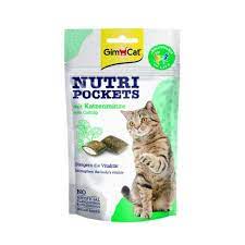 Gimcat Nutri Pockets Multi-Vitamin & Catnip 60G