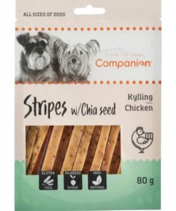 Companion Chicken Stripes W/ Chia Seed , 80G