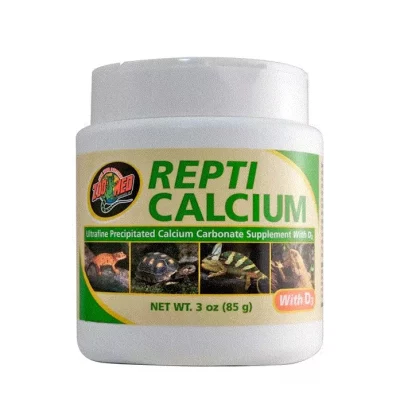 REPTI CALCIUM w/D3, ZooMed, 227g. Kalsium til reptiler