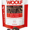 WOOLF snacks, Beef Sushi with cod, 100 gr