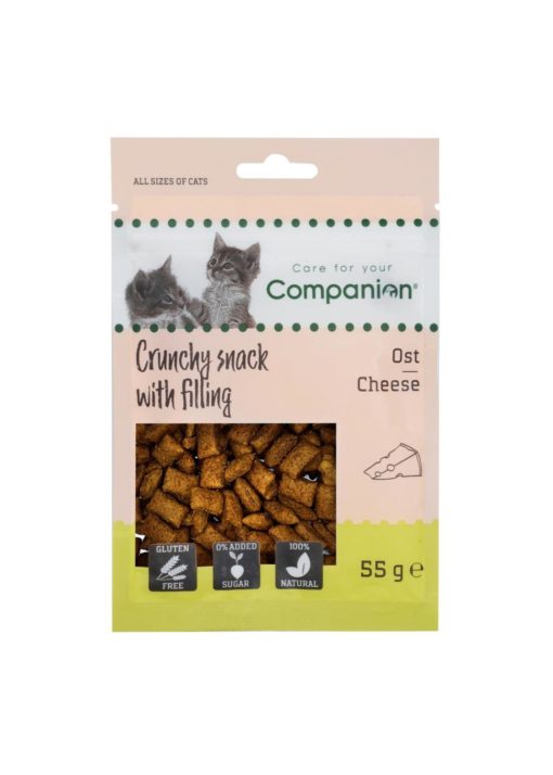 Companion Cat Crunchy Snack With Filling - Cheese