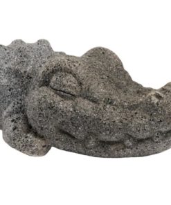 Companion Stone Look Latex Toy - Crocodile, 21Cm