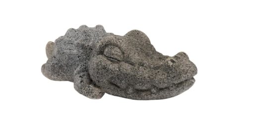 Companion Stone Look Latex Toy - Crocodile, 21Cm