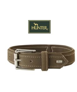 'Hunter, Collar 'Hunting', 50/S-M, Cowleather Olivegreen