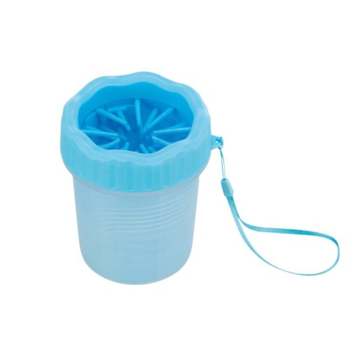 Paw Cleaner, Silicone/Pp, S–M, Blue