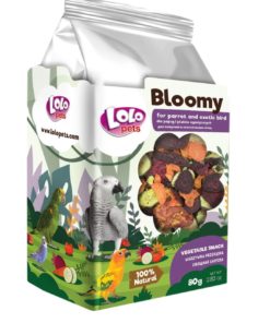 Bloomy Vegetable Snack For Parrots And Exotic Birds 80 G