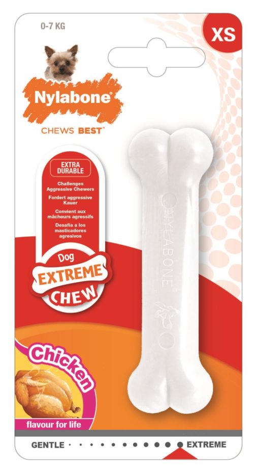 NYLABONE Extreme Chew XS, kyllingssmak