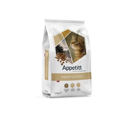 APPETITT Katt, Weight Control, 2,5kg.