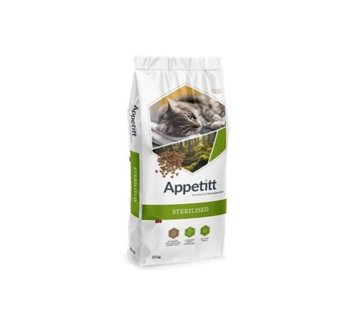 APPETITT Katt, Sterilised, 10kg.