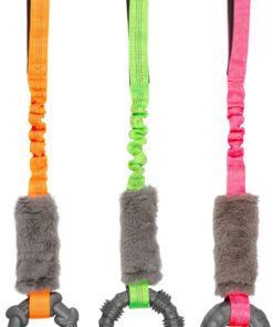 Companion Bungee Tug Toy With Tpr Ring, Mixed Assortment