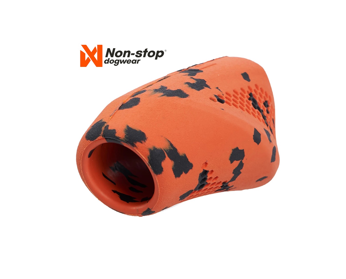 Non-Stop Dog Throw Toy  Orange/Black