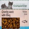 Companion Cat Crunchy Snack With Filling - Cod