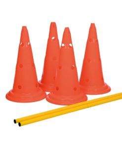 Dog Activity Obstacles, Set 2 Pcs., Ø 30 × 50 Cm, 100 Cm, Or