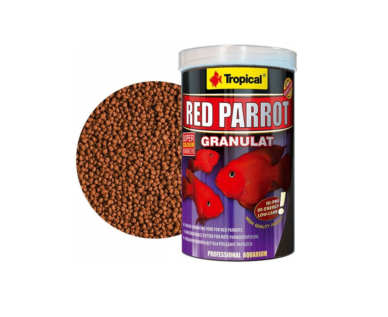 Tropical Red Parrotgranulat 250Ml/100G