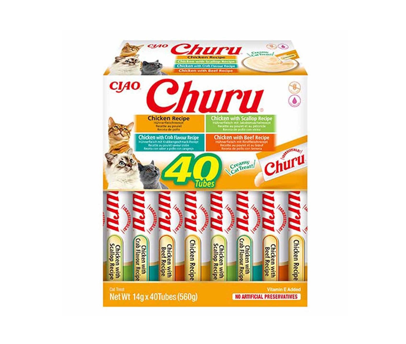 Churu Chicken Varieties 40St