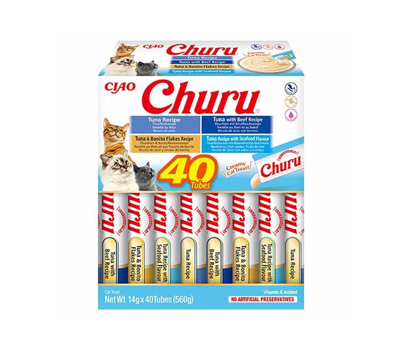 Churu Tuna Varieties 40St