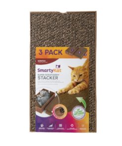 SUPER SCRATCHER Smartykat, w/stacker, 46x26cm.
