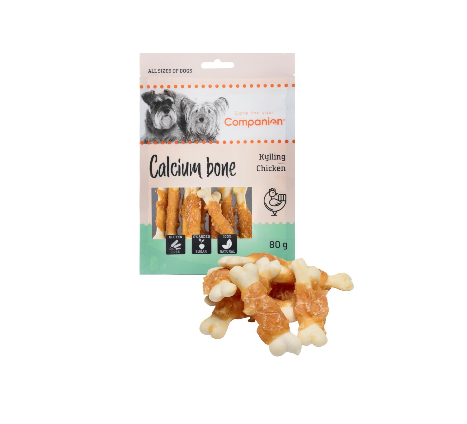Companion Chicken Calcium Bone, 80G