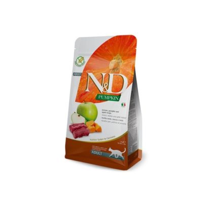 N&D Cat, Pumpkin, Venison & Apple, Adult, 1,5kg.