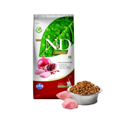 N&D Kitten, Prime, Chicken & Pomegranate, 5kg.
