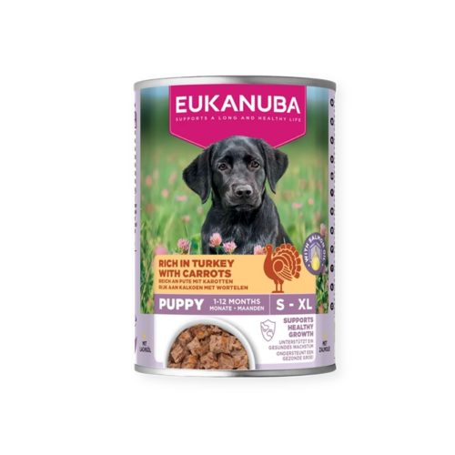 EUK WET, Puppies, Turkey With Carrots 400g.