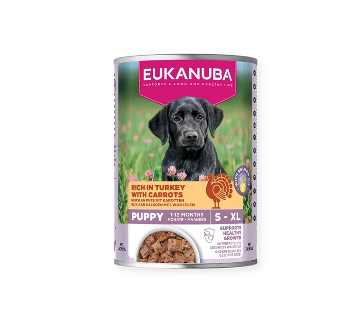 EUK WET, Puppies, Turkey With Carrots 400g.