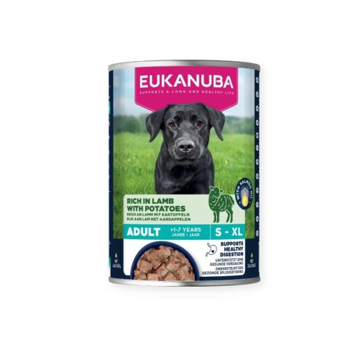 EUK WET, Adult Dogs, Lamb With Potatoes 400g.