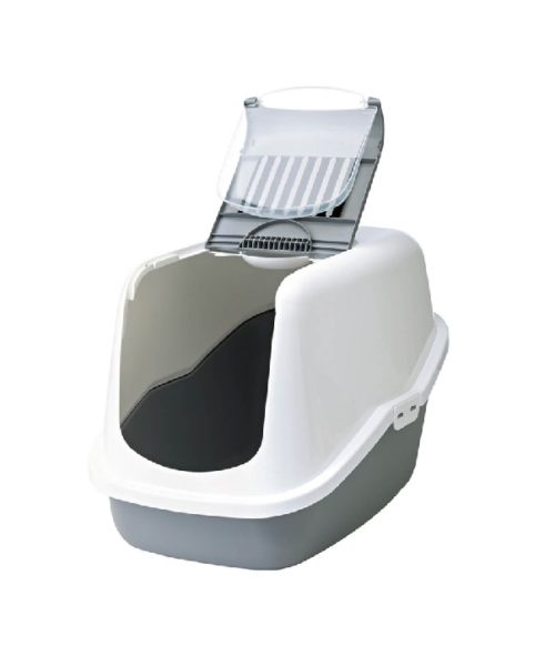 TOALETT 'Nestor', Savic, Hvit/Sort, 56x39x38,5cm.