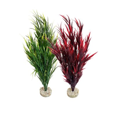 BIOAQUA GIANT BUSH Sydeco, 46cm. Rød/Grønn