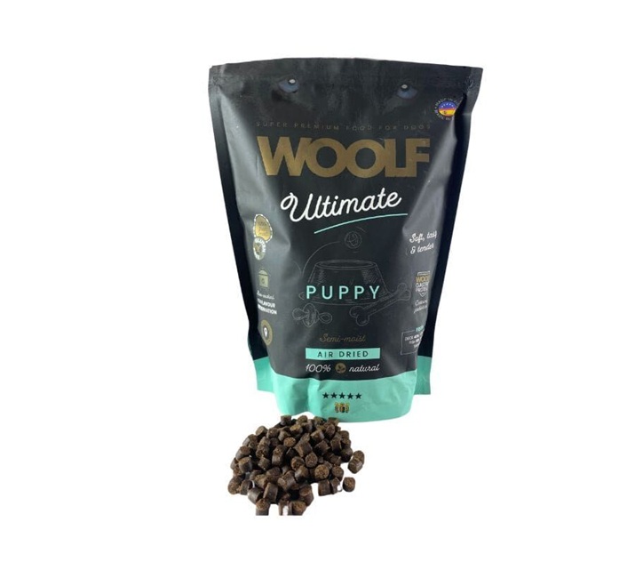 WOOLF Ultimate Dogfood, Puppy, Semi-Moist, 1kg.